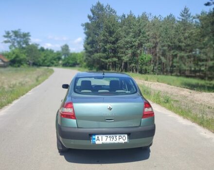 Зеленый Рено Меган, объемом двигателя 1.6 л и пробегом 205 тыс. км за 4100 $, фото 1 на Automoto.ua
