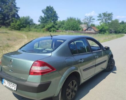 Зеленый Рено Меган, объемом двигателя 1.6 л и пробегом 205 тыс. км за 4100 $, фото 2 на Automoto.ua