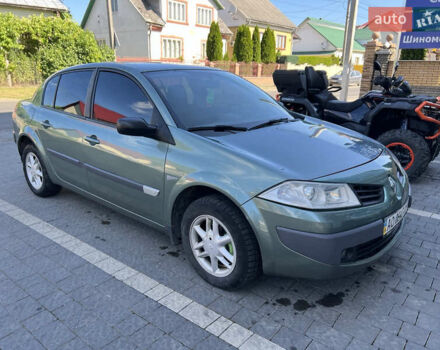 Зеленый Рено Меган, объемом двигателя 1.39 л и пробегом 270 тыс. км за 2949 $, фото 11 на Automoto.ua