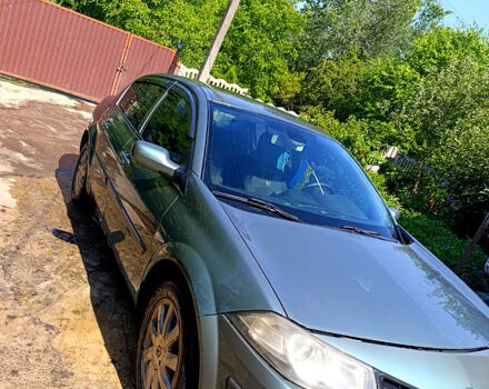 Зеленый Рено Меган, объемом двигателя 1.6 л и пробегом 235 тыс. км за 3500 $, фото 3 на Automoto.ua