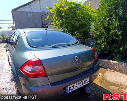 Зеленый Рено Меган, объемом двигателя 1.6 л и пробегом 235 тыс. км за 3500 $, фото 2 на Automoto.ua