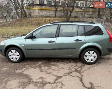 Зеленый Рено Меган, объемом двигателя 1.6 л и пробегом 158 тыс. км за 4990 $, фото 8 на Automoto.ua