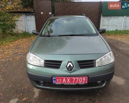 Зелений Рено Меган, об'ємом двигуна 1.6 л та пробігом 158 тис. км за 4990 $, фото 1 на Automoto.ua