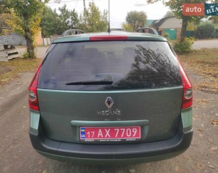 Зелений Рено Меган, об'ємом двигуна 1.6 л та пробігом 158 тис. км за 4990 $, фото 5 на Automoto.ua