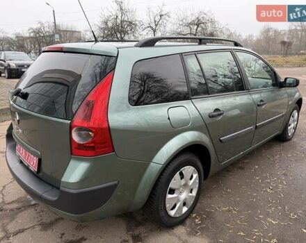 Зеленый Рено Меган, объемом двигателя 1.6 л и пробегом 158 тыс. км за 4990 $, фото 5 на Automoto.ua