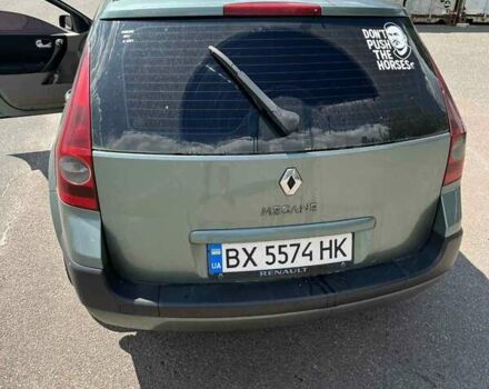Зелений Рено Меган, об'ємом двигуна 1.87 л та пробігом 323 тис. км за 3599 $, фото 4 на Automoto.ua
