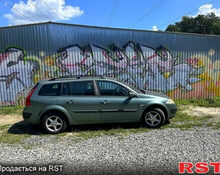 Зеленый Рено Меган, объемом двигателя 1.6 л и пробегом 242 тыс. км за 3700 $, фото 1 на Automoto.ua