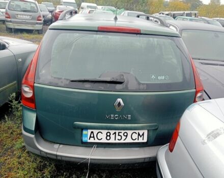 Зелений Рено Меган, об'ємом двигуна 1.6 л та пробігом 250 тис. км за 500 $, фото 1 на Automoto.ua