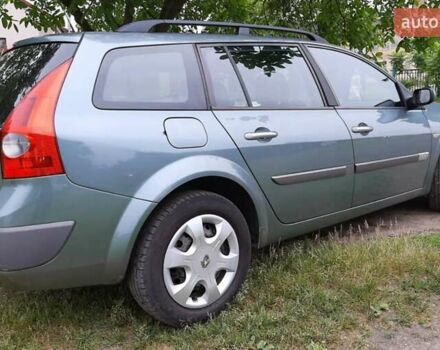 Зеленый Рено Меган, объемом двигателя 1.6 л и пробегом 191 тыс. км за 4900 $, фото 1 на Automoto.ua