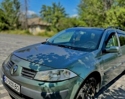 Зелений Рено Меган, об'ємом двигуна 1.6 л та пробігом 376 тис. км за 3500 $, фото 1 на Automoto.ua