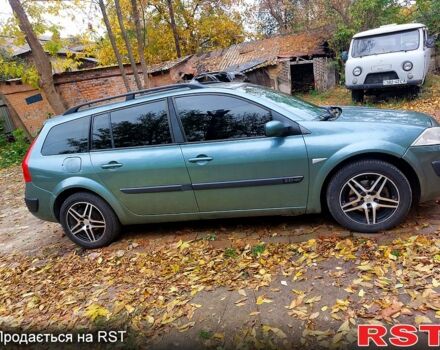 Зеленый Рено Меган, объемом двигателя 2 л и пробегом 248 тыс. км за 4500 $, фото 1 на Automoto.ua
