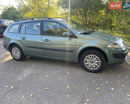 Зеленый Рено Меган, объемом двигателя 1.6 л и пробегом 220 тыс. км за 4300 $, фото 3 на Automoto.ua