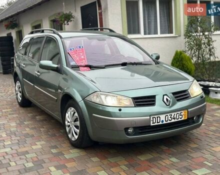 Зелений Рено Меган, об'ємом двигуна 2 л та пробігом 200 тис. км за 4600 $, фото 23 на Automoto.ua