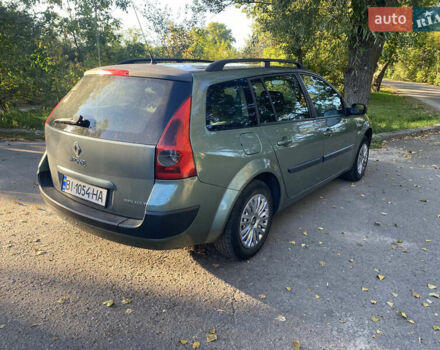 Зеленый Рено Меган, объемом двигателя 1.6 л и пробегом 220 тыс. км за 4300 $, фото 5 на Automoto.ua