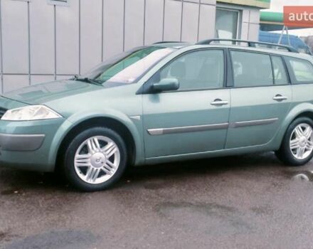 Зелений Рено Меган, об'ємом двигуна 1.6 л та пробігом 203 тис. км за 4000 $, фото 7 на Automoto.ua