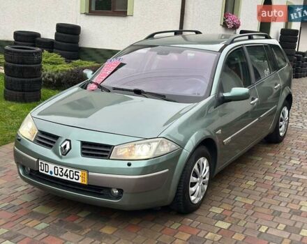 Зелений Рено Меган, об'ємом двигуна 2 л та пробігом 200 тис. км за 4600 $, фото 17 на Automoto.ua