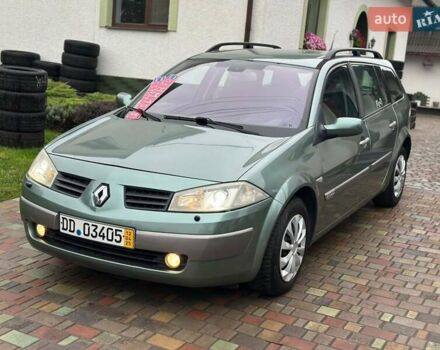 Зелений Рено Меган, об'ємом двигуна 2 л та пробігом 200 тис. км за 4600 $, фото 16 на Automoto.ua