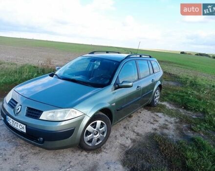 Зелений Рено Меган, об'ємом двигуна 1.6 л та пробігом 252 тис. км за 4000 $, фото 1 на Automoto.ua