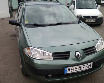 Зеленый Рено Меган, объемом двигателя 1.46 л и пробегом 190 тыс. км за 4400 $, фото 2 на Automoto.ua