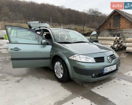 Зеленый Рено Меган, объемом двигателя 1.6 л и пробегом 294 тыс. км за 3850 $, фото 34 на Automoto.ua