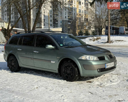 Зеленый Рено Меган, объемом двигателя 1.6 л и пробегом 220 тыс. км за 5500 $, фото 2 на Automoto.ua