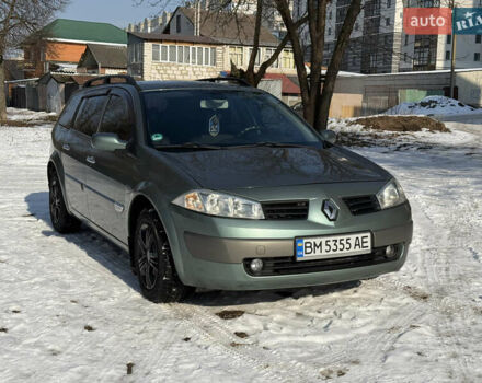Зеленый Рено Меган, объемом двигателя 1.6 л и пробегом 220 тыс. км за 5500 $, фото 1 на Automoto.ua