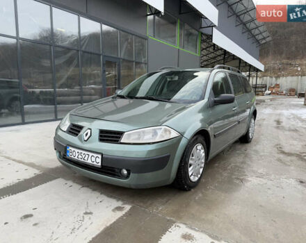 Зеленый Рено Меган, объемом двигателя 1.6 л и пробегом 294 тыс. км за 3850 $, фото 2 на Automoto.ua