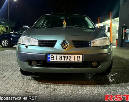 Зеленый Рено Меган, объемом двигателя 1.6 л и пробегом 256 тыс. км за 4500 $, фото 1 на Automoto.ua