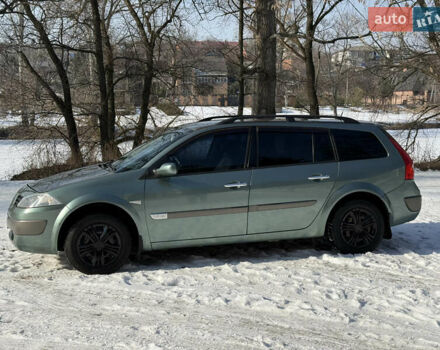 Зеленый Рено Меган, объемом двигателя 1.6 л и пробегом 220 тыс. км за 5500 $, фото 9 на Automoto.ua