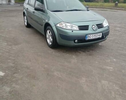 Зелений Рено Меган, об'ємом двигуна 1.59 л та пробігом 236 тис. км за 4450 $, фото 1 на Automoto.ua