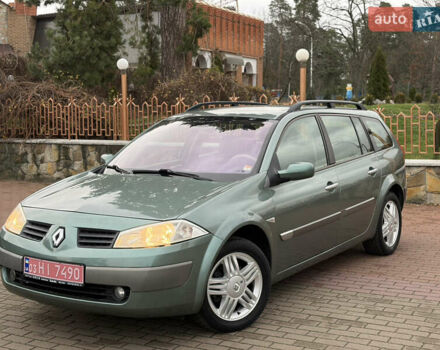 Зелений Рено Меган, об'ємом двигуна 1.6 л та пробігом 170 тис. км за 4999 $, фото 1 на Automoto.ua