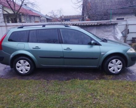 Зеленый Рено Меган, объемом двигателя 1.6 л и пробегом 259 тыс. км за 5000 $, фото 1 на Automoto.ua