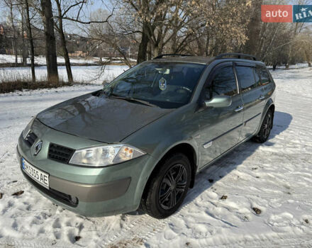 Зеленый Рено Меган, объемом двигателя 1.6 л и пробегом 220 тыс. км за 5500 $, фото 11 на Automoto.ua