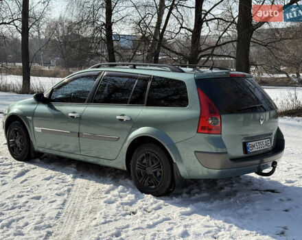 Зеленый Рено Меган, объемом двигателя 1.6 л и пробегом 220 тыс. км за 5500 $, фото 10 на Automoto.ua
