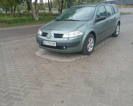 Зеленый Рено Меган, объемом двигателя 1.6 л и пробегом 230 тыс. км за 4400 $, фото 3 на Automoto.ua