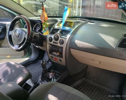 Зеленый Рено Меган, объемом двигателя 1.5 л и пробегом 352 тыс. км за 5500 $, фото 12 на Automoto.ua