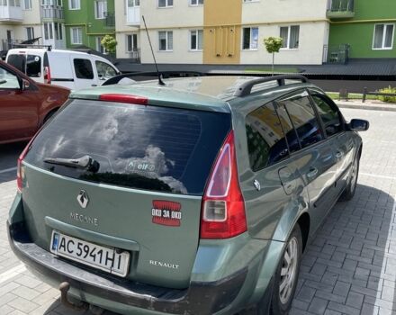Зеленый Рено Меган, объемом двигателя 1.6 л и пробегом 250 тыс. км за 3700 $, фото 9 на Automoto.ua