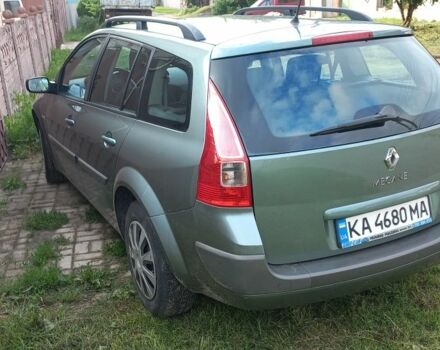 Зеленый Рено Меган, объемом двигателя 1.6 л и пробегом 216 тыс. км за 5150 $, фото 3 на Automoto.ua