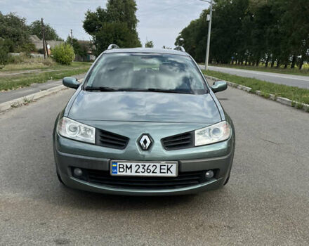 Зеленый Рено Меган, объемом двигателя 1.6 л и пробегом 214 тыс. км за 6000 $, фото 1 на Automoto.ua