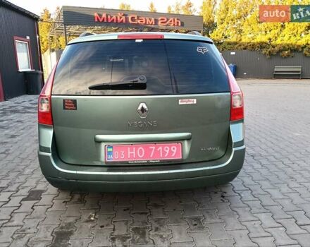 Зеленый Рено Меган, объемом двигателя 1.6 л и пробегом 231 тыс. км за 4500 $, фото 9 на Automoto.ua