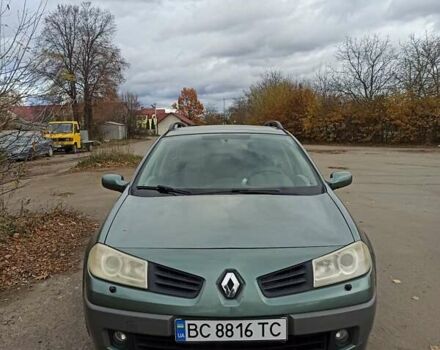 Рено Меган 2007 в Дрогобыче на Automoto.ua Зеленый Рено Меган, объемом двигателя 1.6 л и пробегом 152 тыс. км за 5300 $, фото 2 на Automoto.ua