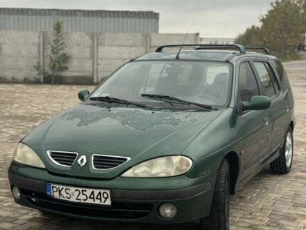 Зеленый Рено Меган, объемом двигателя 1.9 л и пробегом 300 тыс. км за 1199 $, фото 1 на Automoto.ua