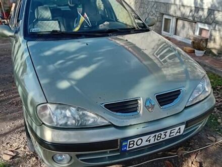 Рено Меган 2001 у Козовой на Automoto.ua Зелений Рено Меган, об'ємом двигуна 1.6 л та пробігом 375 тис. км за 2200 $, фото 1 на Automoto.ua