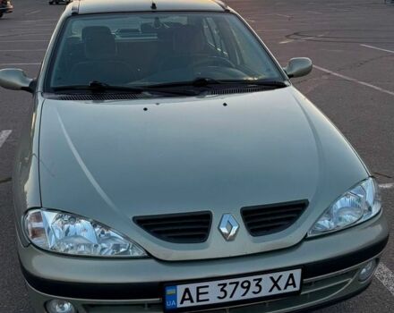 Зеленый Рено Меган, объемом двигателя 1.4 л и пробегом 163 тыс. км за 3100 $, фото 1 на Automoto.ua
