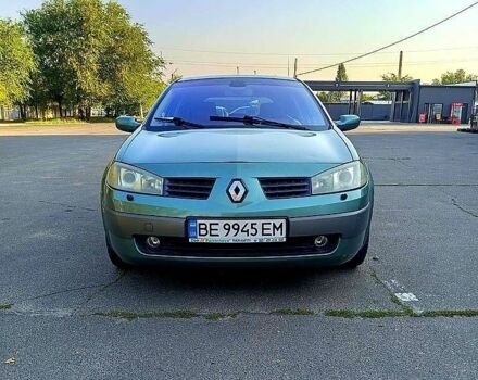 Зелений Рено Меган, об'ємом двигуна 1.6 л та пробігом 173 тис. км за 4600 $, фото 1 на Automoto.ua