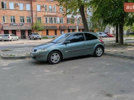 Зеленый Рено Меган, объемом двигателя 2 л и пробегом 225 тыс. км за 4300 $, фото 1 на Automoto.ua