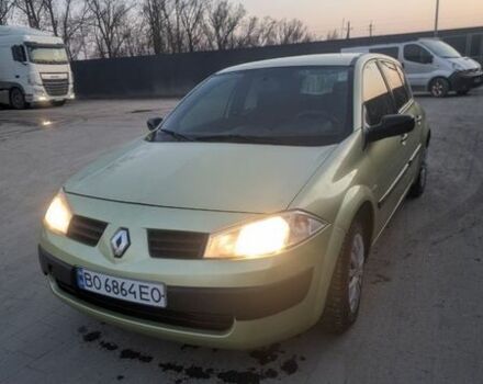 Зеленый Рено Меган, объемом двигателя 1.5 л и пробегом 292 тыс. км за 3999 $, фото 1 на Automoto.ua