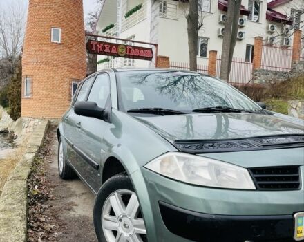 Зеленый Рено Меган, объемом двигателя 1.6 л и пробегом 280 тыс. км за 3600 $, фото 1 на Automoto.ua