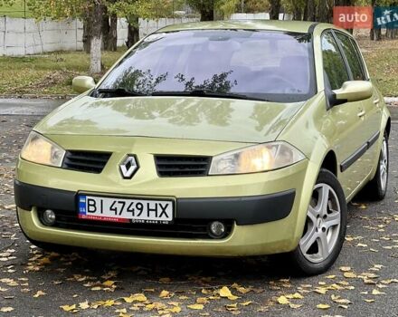Зеленый Рено Меган, объемом двигателя 1.6 л и пробегом 302 тыс. км за 3699 $, фото 1 на Automoto.ua