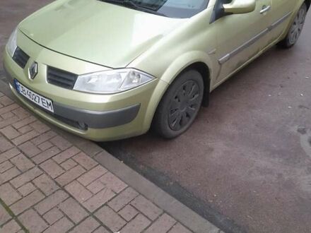 Зеленый Рено Меган, объемом двигателя 1.6 л и пробегом 280 тыс. км за 4500 $, фото 1 на Automoto.ua